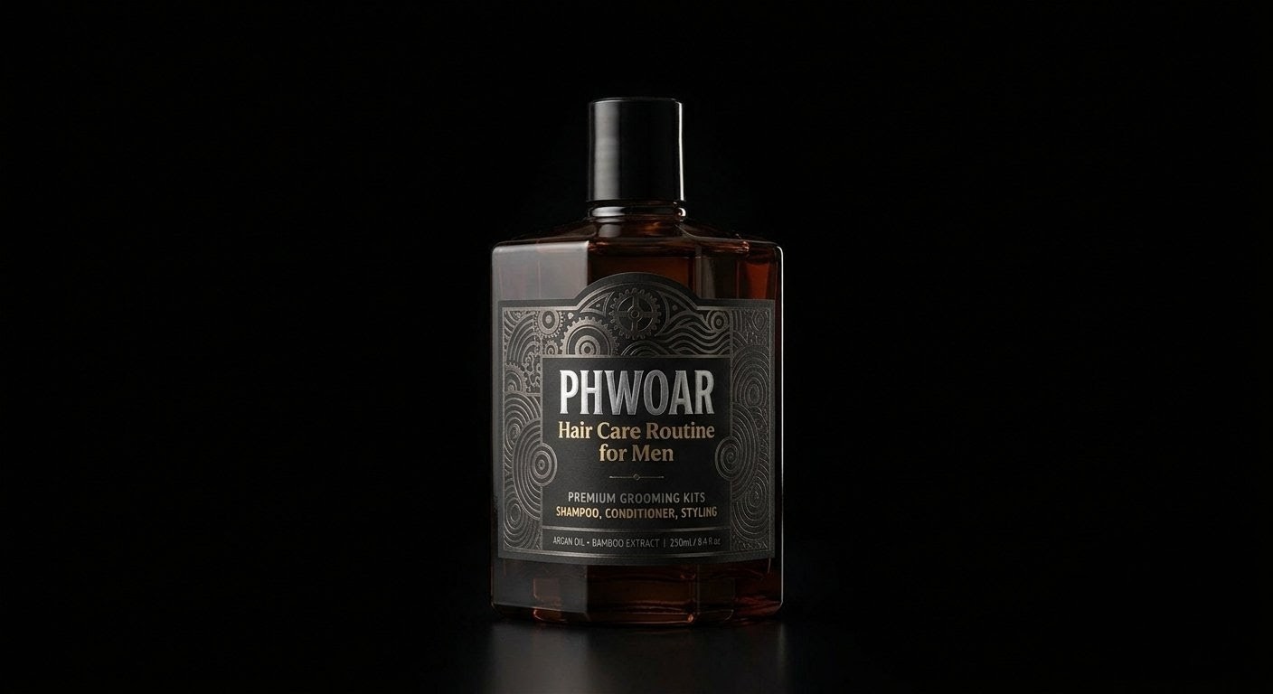 PHWOAR Hair Care Routine for Men